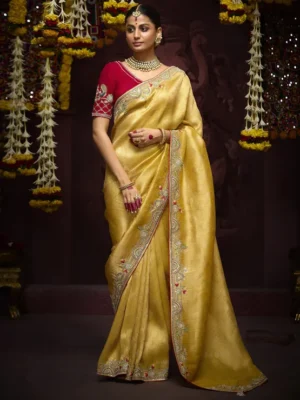 yellow-color-saree-in-silk-fabric-with-embroidered