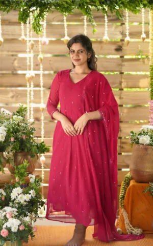 yatra-pink-kurtidupatta